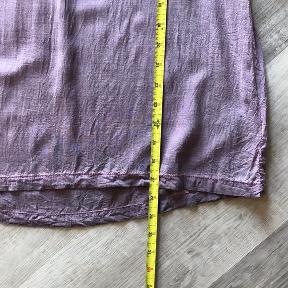 Rock & Republic 100% Rayon Oversized Peasant Hippie Boho Blouse Sz XS bell sleev - Picture 5 of 7